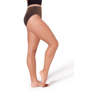 Capezio Women's All-Over Rhinestone Tight - 1 of 4