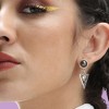 SOHI Women's Bohemian Drop Earrings - 3 of 3