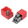 Unique Bargains High Tool Steel 0-9 Punch Number Stamp Set for Plastic Wood 0.31" 9 Pcs - 4 of 4