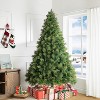 Home Imports Emporium 7.5ft Christmas Tree with Lights, Prelit with Pine Cones, Foot Pedal 1556 Branch Tips, 750 Warm Lights and Metal Stand - 3 of 4