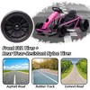 24V Go Kart for Kids, 9Ah Large Battery 8MPH High Speed Ride On Drifting Car with Music, Horn,Max Load 175lbs, Outdoor Ride On Toy for Teens 3-10 - 3 of 4