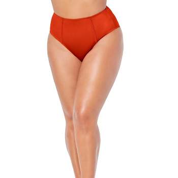 Swimsuits For All Women's Plus Size Shirred High Waist Bikini Bottom - 20,  Tropical : Target
