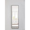 Elegant Lighting Metal frame Rectangle Mirror 18 inch Black - 2 of 4