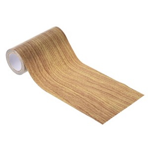 Unique Bargains Floor Door Table Desk Self-Adhesive Textured Masking Wood Grain Repair Tape 4.7" x 15' - 1 of 4