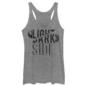 Women's Star Wars The Last Jedi Dark Side Racerback Tank Top - 1 of 3