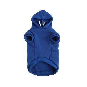 Unique Bargains Winter Spring Fall Dog Hooded Sweatshirt - 1 of 4