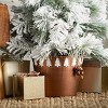 7.5"H, 9.5"H and 11.5"H Sullivans Christmas Tree Bucket - Set of 3, Brown - 3 of 3
