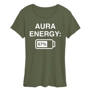 Women's - Instant Message - Aura Energy 67 Short Sleeve Graphic T-Shirt - 1 of 4