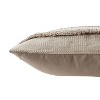 20"x20" Oversize Vibe by Imena Geometric Square Throw Pillow Cover Light Gray/Ivory - Jaipur Living: Cotton, Indoor, Zipper Closure - 3 of 4