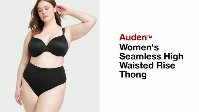 Women s Seamless High Waisted Rise Thong Auden Target