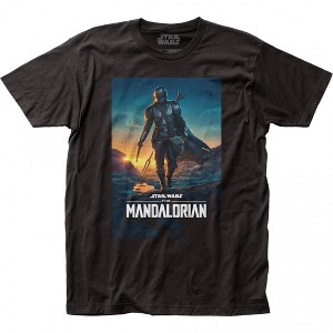 Mens Star Wars The Mandalorian Season 2 Poster T-Shirt - 1 of 2