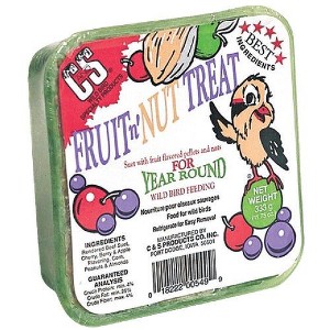 C&S 11.75 Oz. Fruit n' Nut Treat Suet - 1 of 1