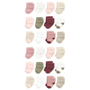 Hudson Baby Cotton Rich Baby Terry Socks 24-Pack - 1 of 3