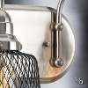Urban Ambiance Luxury Vintage Bathroom Vanity Light,  8.375"H x 15"W,  Brushed Nickel Finish, UHP2720 - 4 of 4