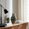 Sagebrook Home 10" Ceramic Vase - Contemporary Abstract Polka Dot Flower Vase Decorative Table Accent - 2 of 4