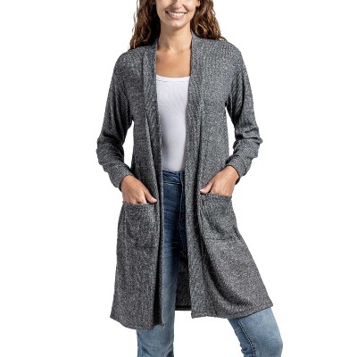 Hello Mello Women’s Cuddleblend Lounge Open Front Cardigan