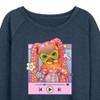 Women's - LOL Surprise! - Play Dazzle Music Lightweight French Terry Wide Neck Long Sleeve Shirt - 2 of 4
