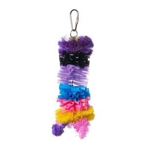 Prevue Pet Products Preen & Pacify Calypso Creations Straw Stacker Bird Toy 62634 - 1 of 3