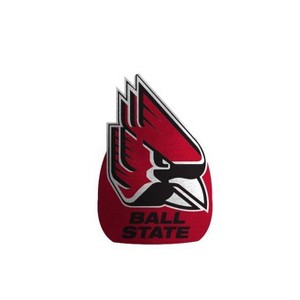 NCAA Ball State Cardinals Plushie Mascot Pillow: Sports Team Logo Novelty Pillow - 1 of 1