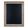 Kate and Laurel Deely Wood and Metal Framed Chalkboard, 24x30, Rustic Brown - 2 of 4