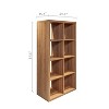 Cube Storage Shelf, Open Back Bookshelf Cabinet for Vertical or Horizontal Display – The Pop Home - 4 of 4