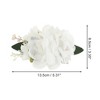Unique Bargains Women's Reusable Simulated Flowers Hair Clip Comb 1 Pc - 2 of 4