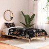 Deny Designs Twin/ Twin Extra Long Emanuela Carratoni Spring Floral Geometry Comforter and Pillow Sham - 2 of 4