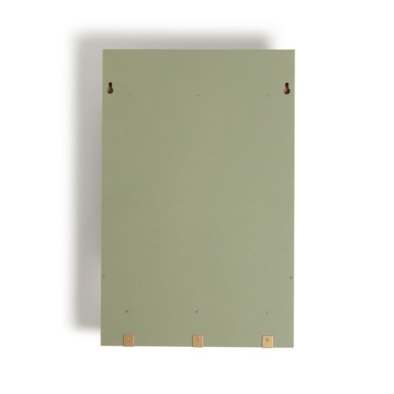 U Brands 11&#34;x17&#34; Modern Wall Organizer Storage Board Forest Fog, 3 of 10