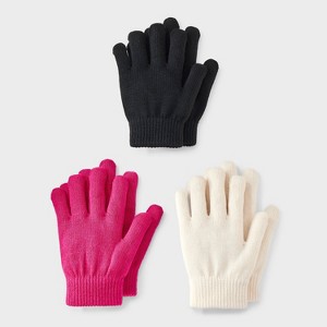Kids' 3pk Value Glove - Cat & Jack™ - 1 of 3