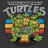 Boy's Teenage Mutant Ninja Turtles Distressed Retro Striped Brothers T-Shirt - 2 of 4