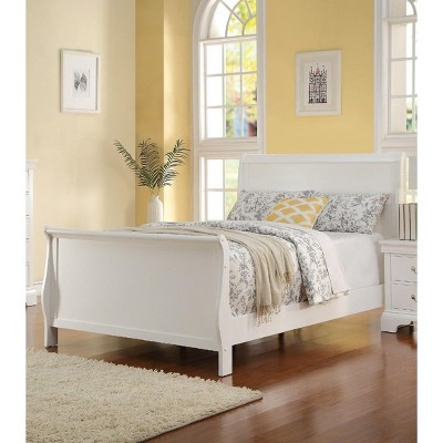 NicBex Modern Twin/Full/Queen/King Size Platform Bed Frame with Elegant Sleigh Design Headboard and Footboard,Box Spring Needed,Easy Assembly
