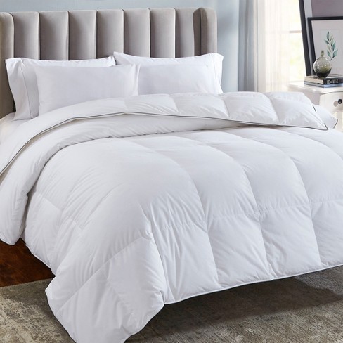 White deals fluffy comforter