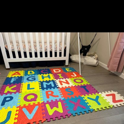 Wonderfoam Carpet Tiles, Alphabet, 12 X 12, 26 Count : Target