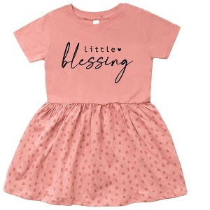 The Juniper Shop Little Blessing Heart Infant Dress - 1 of 3
