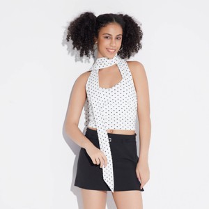 Women's Knit Scarf Halter Top - Wild Fable™ - 1 of 4