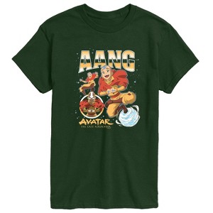 Men's - Avatar: The Last Airbender - Aang Collage Short Sleeve Graphic T-Shirt - 1 of 4