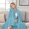 Inhand Flannel Throw Blanket, 50”x60” Super Soft Fuzzy Blanket for Couch Sofa Bed Office, Cozy Plush Lightweight Blanket Throw Size - 2 of 4