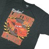 Seven Times Six Disney Cars T-Shirt Men's Lightning McQueen Kachow Short Sleeve Tee Grey - 4 of 4