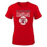 Mlb Cleveland Guardians Women's Short Sleeve Jersey - M : Target