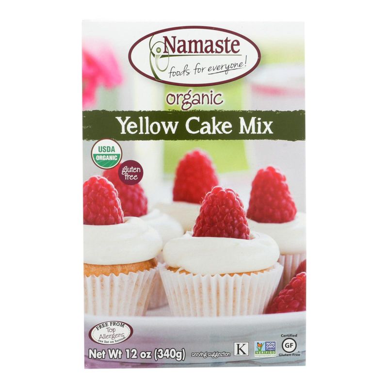Namaste Foods Organic Yellow Cake Mix - Case of 6/12 oz, 2 of 7