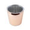 Cambridge Silversmiths 3qt Copper Double Wall Ice Bucket: Stainless Steel, Hand Wash, 7.4" Height, 1.8 lbs - 2 of 4