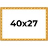 PosterPalooza | 40x27 Bamboo Picture Frame, UV Acrylic, 4 Finishes - Brown, Black, Gold, and Natural - 2 of 4