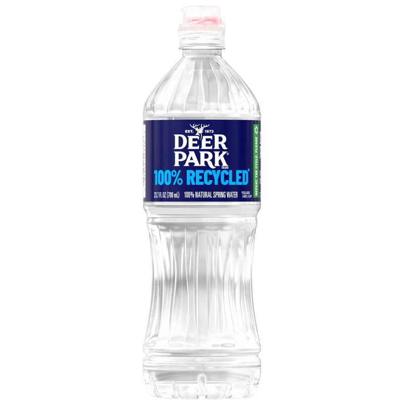 Deer Park Brand 100% Natural Spring Water - 6pk/23.7 fl oz Sport Cap Bottles, 5 of 11