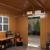 MOEPISY 6X4 FT Heavy-Duty Metal Storage Shed with Windows - 2 of 4