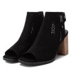 Xti Women's Peep Toe High Top Booties - 2 of 4