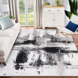 Coucheta Washable Area Rug Soft Anti-Skid and Stain Resistant, Non-Shedding, Perfect for Living Room, Bedroom, Dining Room, Multi-Color & Size - 1 of 4