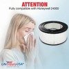 LifeSupplyUSA Air Purifier Filters Compatible with Honeywell 24000 - 2 of 4