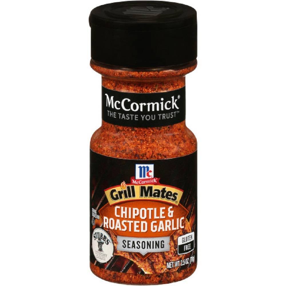 UPC 052100023151 product image for McCormick Grill Mates Gluten Free Chipotle & Roasted Garlic Seasoning - 2.5oz | upcitemdb.com
