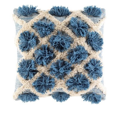 Mark & Day Zele Global Denim Throw Pillow