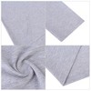 Coolmee Womens 3/4 Sleeve Hoodie Dress Casual Pocket Slim Pullover Knee Length Dress - 4 of 4